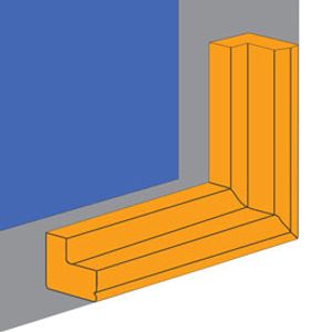 Beaded L-Frame