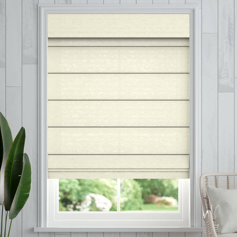 Luxe Modern Roman Shades