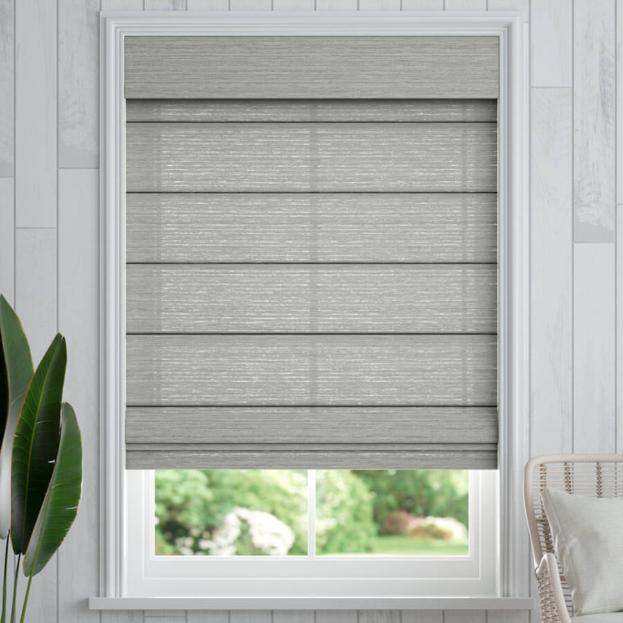 Luxe Modern Roman Shades