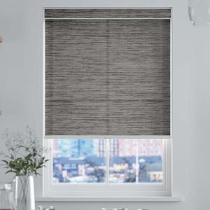 Window View Country road Forest Nature Photo Roller Blind Blackout Remote Option 