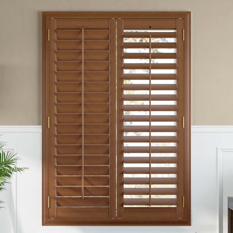 Designer Stained Shutters