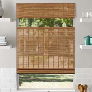 Classic Cordless Top Down Bottom Up Woven Woods
