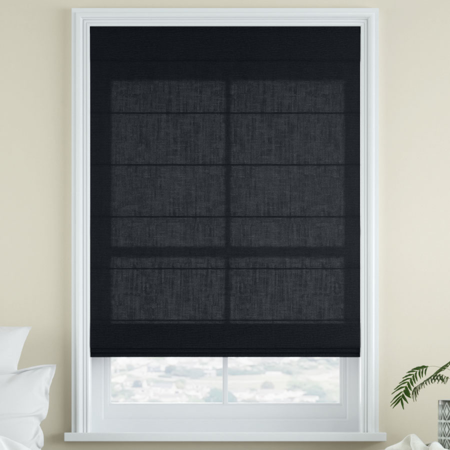 Casual Pleated Roman Shades