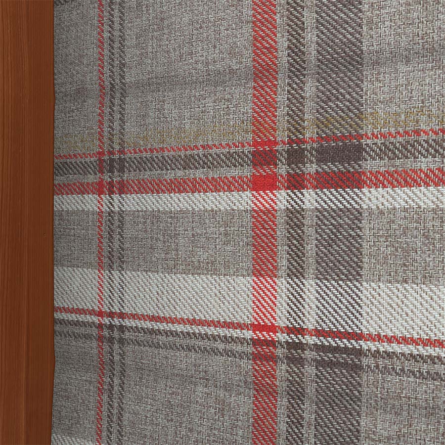 Orange Lumber Plaid  11429