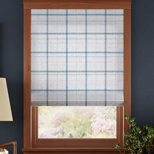 Blue Lumber Plaid  11431