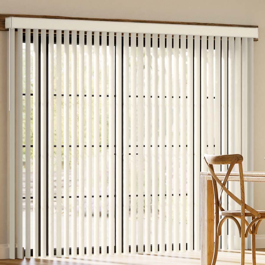 Select Faux Wood Vertical Blinds