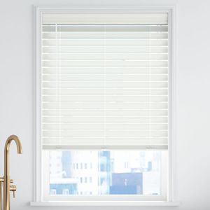 2 1/2" Luxe Modern Faux Wood Blinds