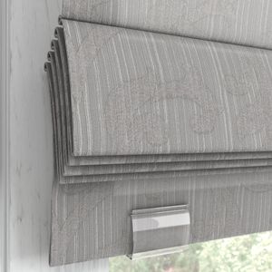 Gray Floral Scroll 11080
