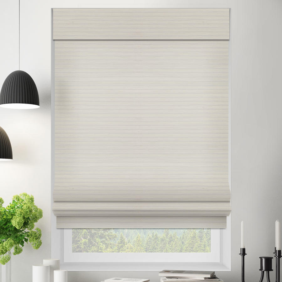 Luxe Modern Woven Wood Shades