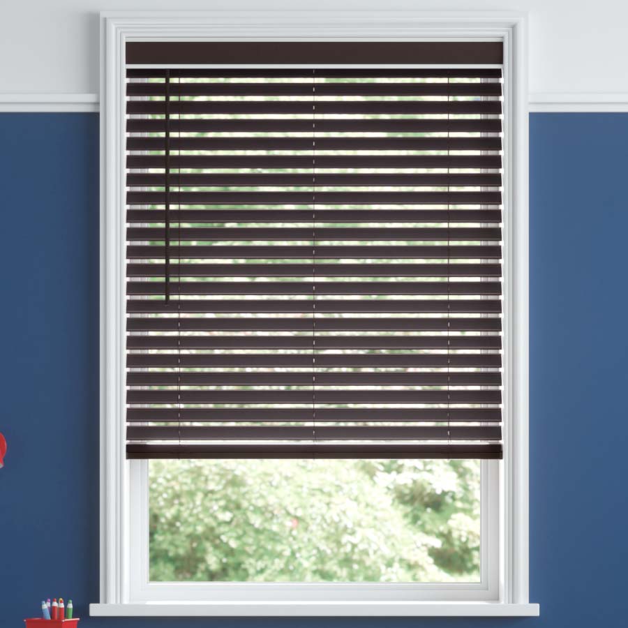 2" Room Darkening Fabric Horizontal Blinds