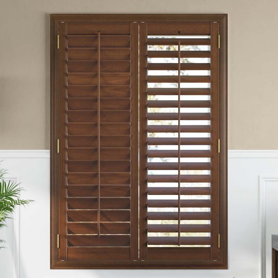 Designer Stained Shutters