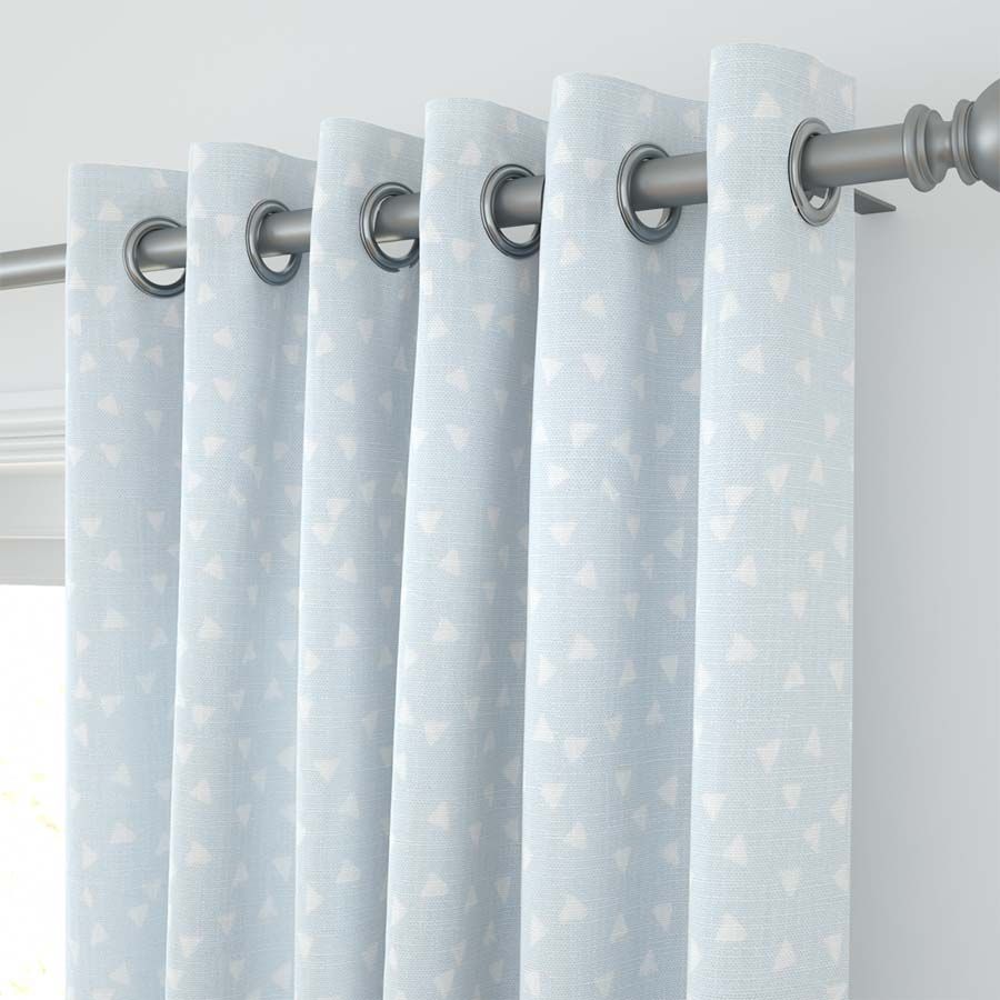 Light Blue Tilted Triangles 11181