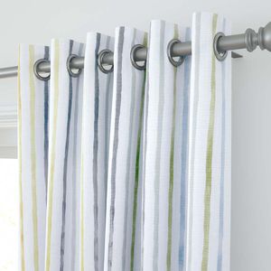 Gold Multi Painted Stripes 11198