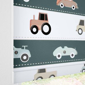 Retro Cars with Grey Roads 12042