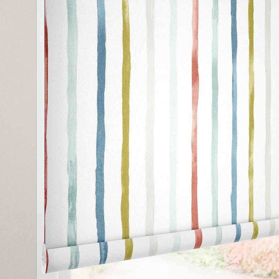 Bright Multi Painted Stripes 11541