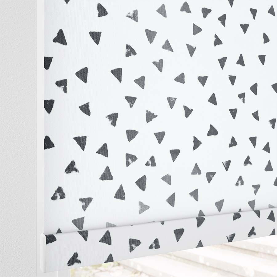 Black and White Tilted Triangles 11573