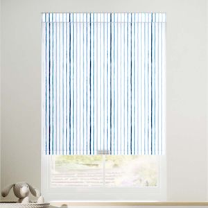 Blue Multi Painted Stripes 11581