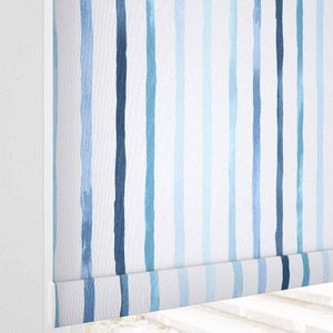 Blue Multi Painted Stripes 11581