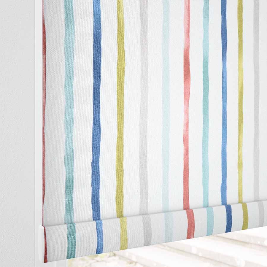 Bright Multi Painted Stripes 11583
