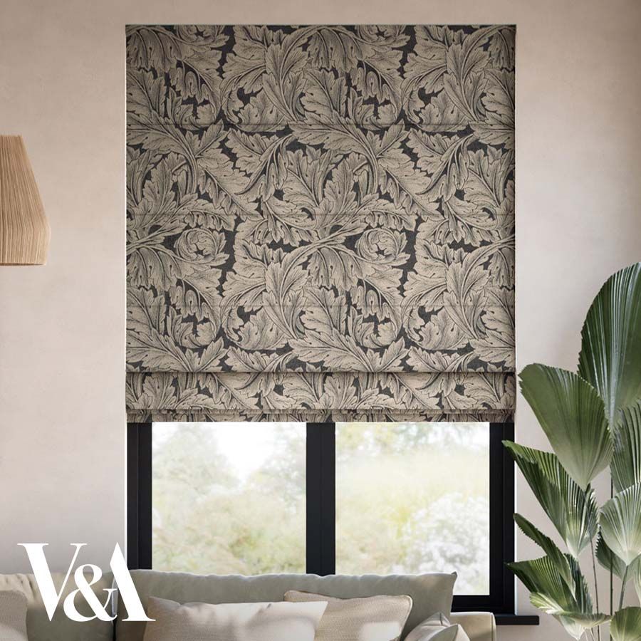 William Morris Roman Shades