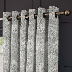 Honeysuckle and Tulip Natural Grey 11766