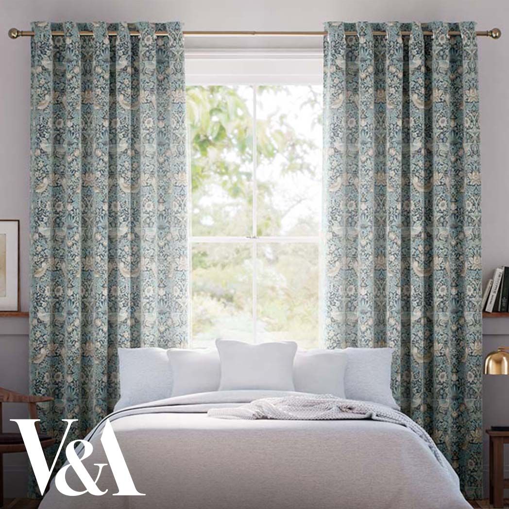 Strawberry Thief Tawny Blue 11769