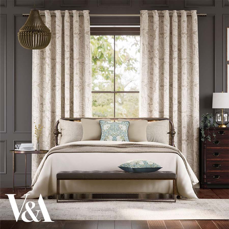Acanthus Jacquard Soft Gold 14731