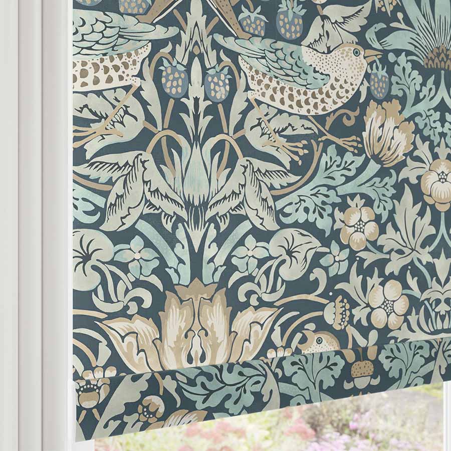 Strawberry Thief Tawny Blue 11797