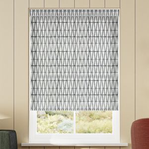 Black and White Light Filtering Roller Shades
