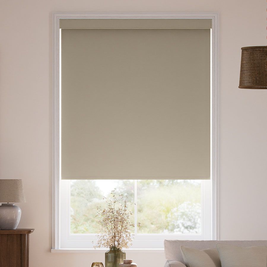 Traditional Vinyl Blackout Roller Shades