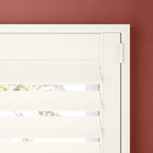 Neutral Clear View Poly Shutters