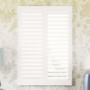 Painted Real Wood Shutters