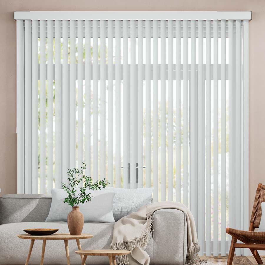 Textured Fabric Vertical Blinds