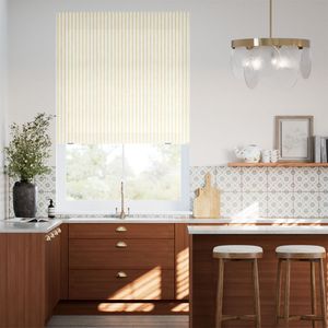 Candy Stripe Ochre Yellow 15130