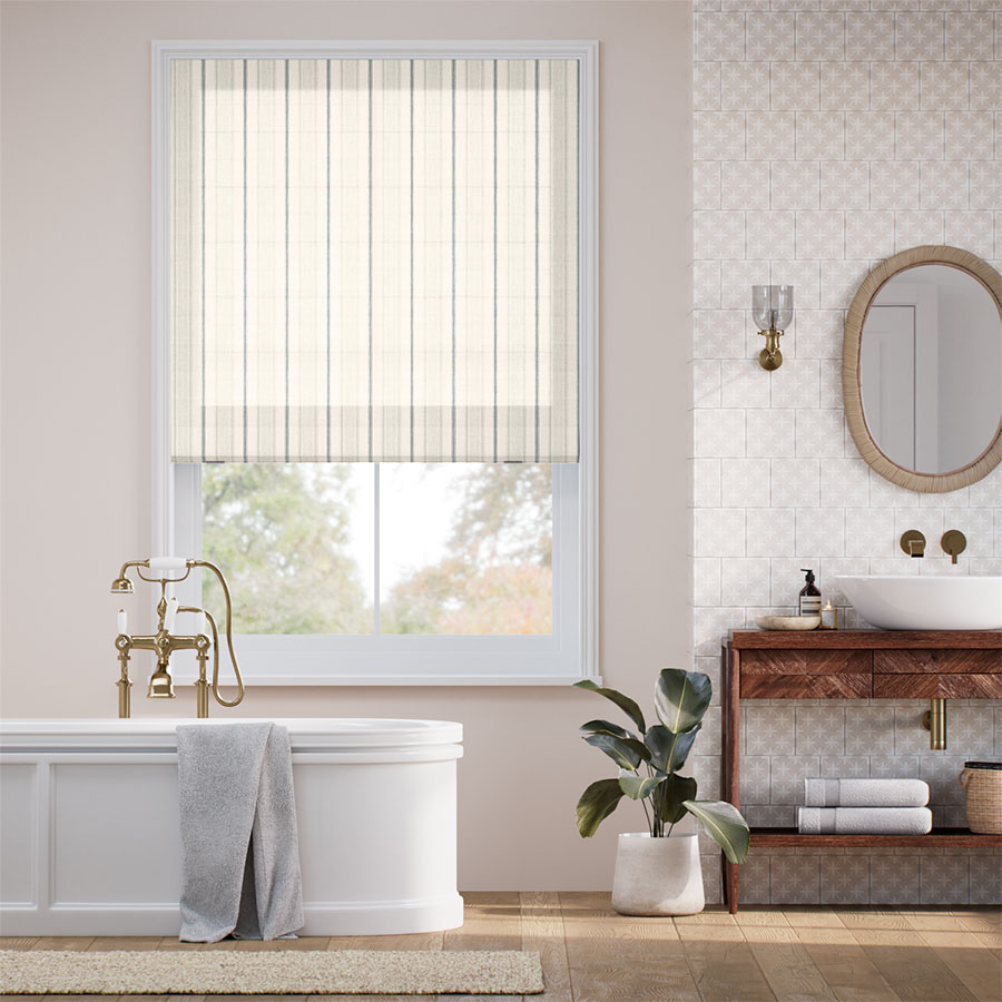 Heacham Stripe Steel 15137