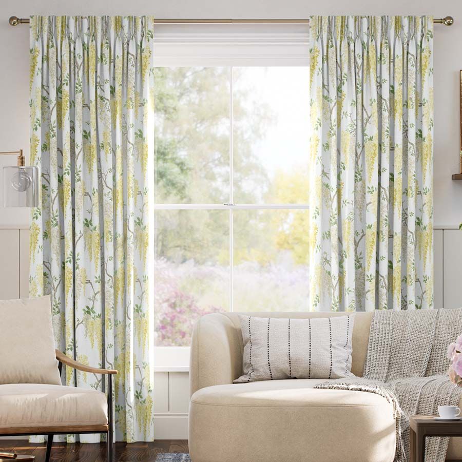 Wisteria Garden Ochre Yellow 15165