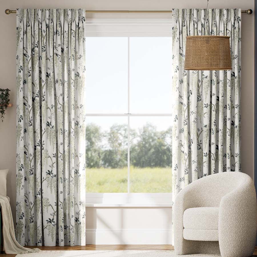 Wisteria Garden Dove Grey 15167