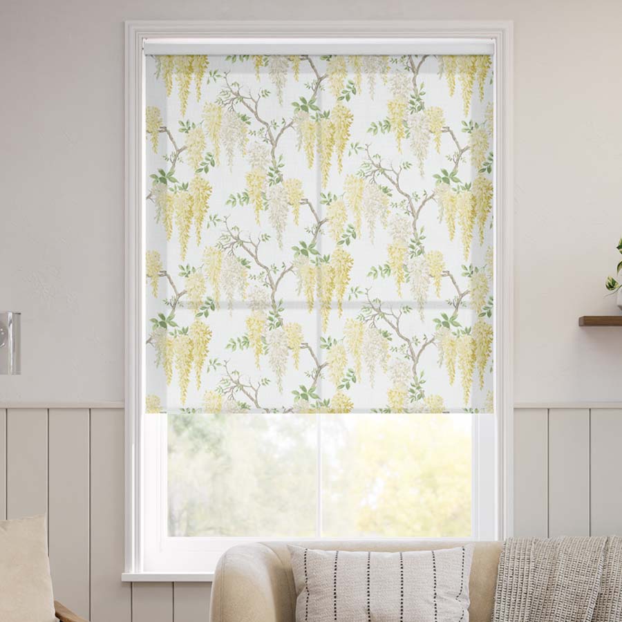 Wisteria Garden Ochre Yellow 15255