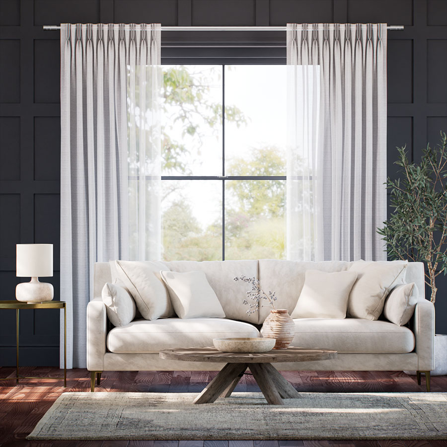 Rhythm Voile Arctic White 15798