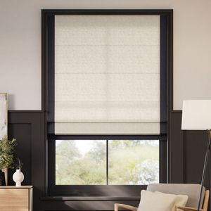 Bijou Linen Oatmeal & Indigo 15805