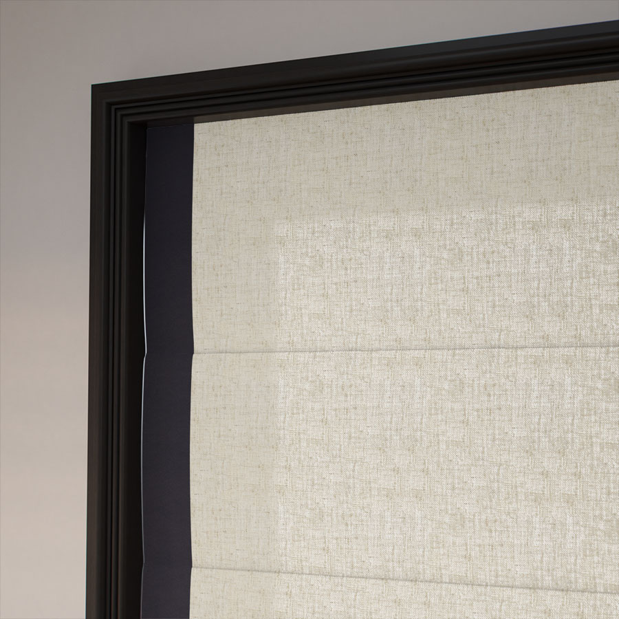 Bijou Linen Oatmeal & Indigo 15805