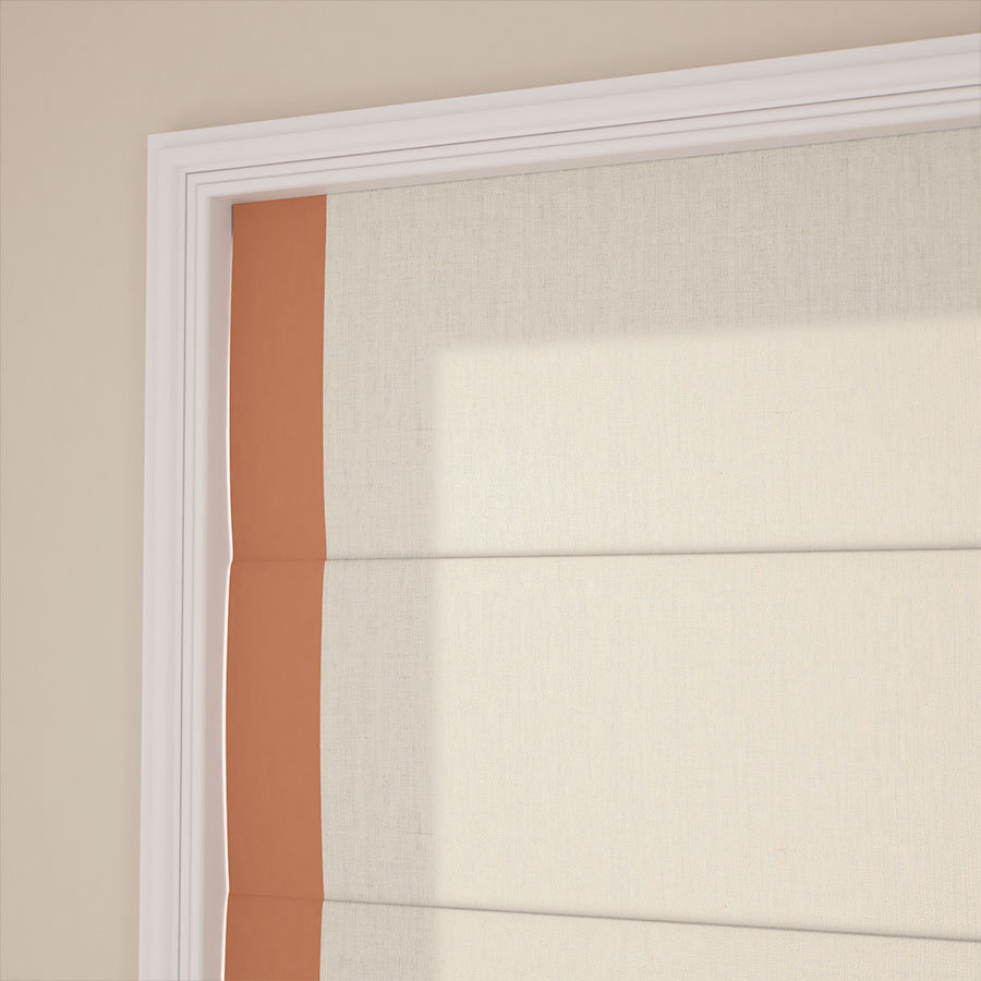 Linen Hopsack & Paleo Linen Pumpkin 15808