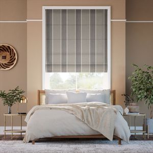 Brazen Stripe Linen Vintage Graphite Grey 15828