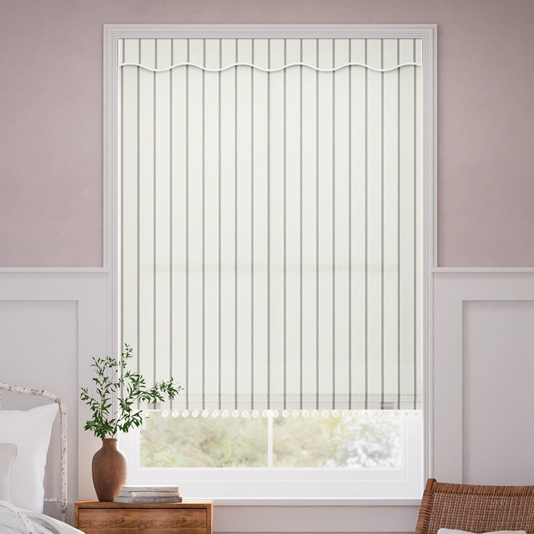 Twill Stripe Stone  16133