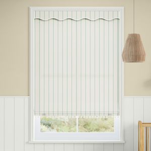 Twill Stripe Duck Egg 16134