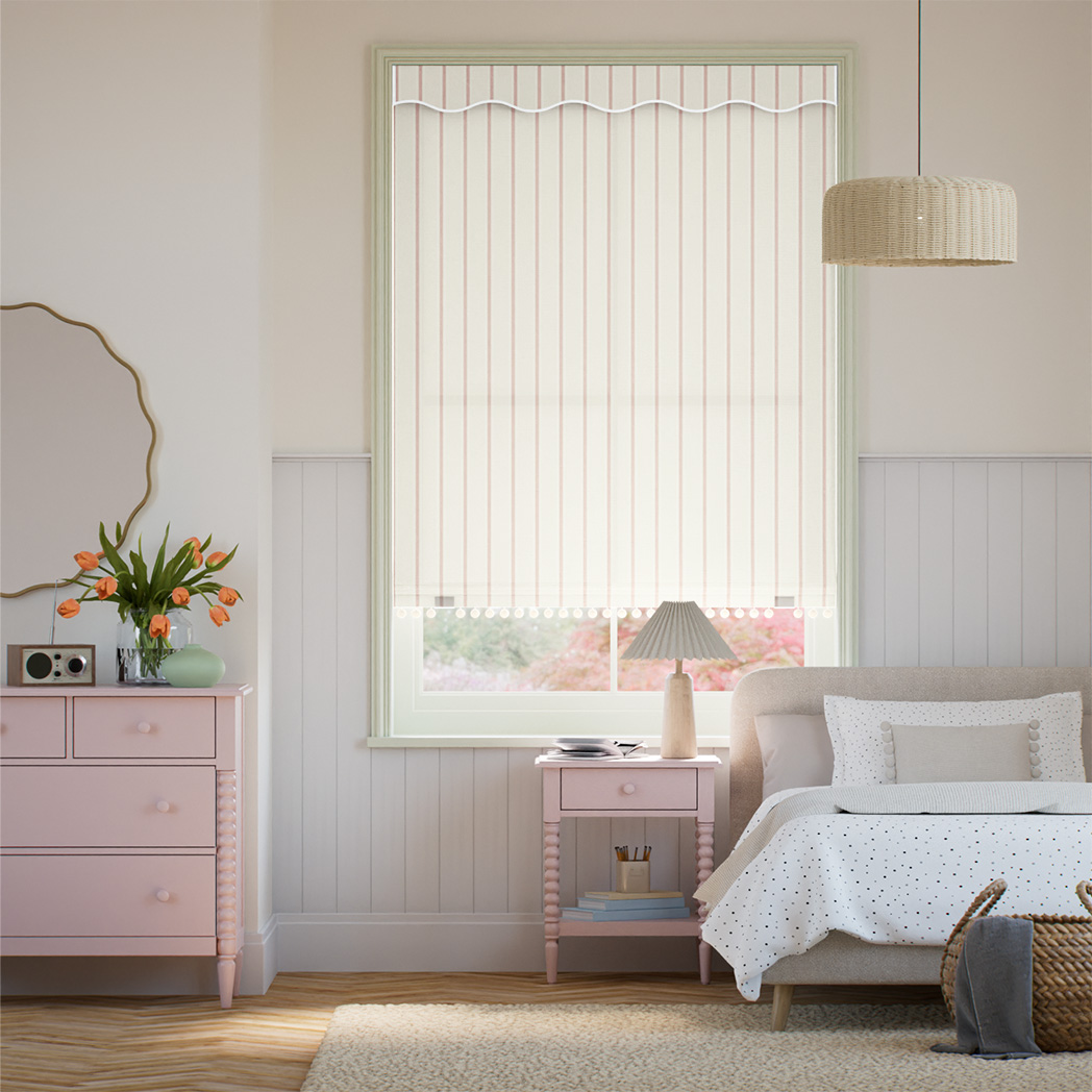 Twill Stripe Blush 16306