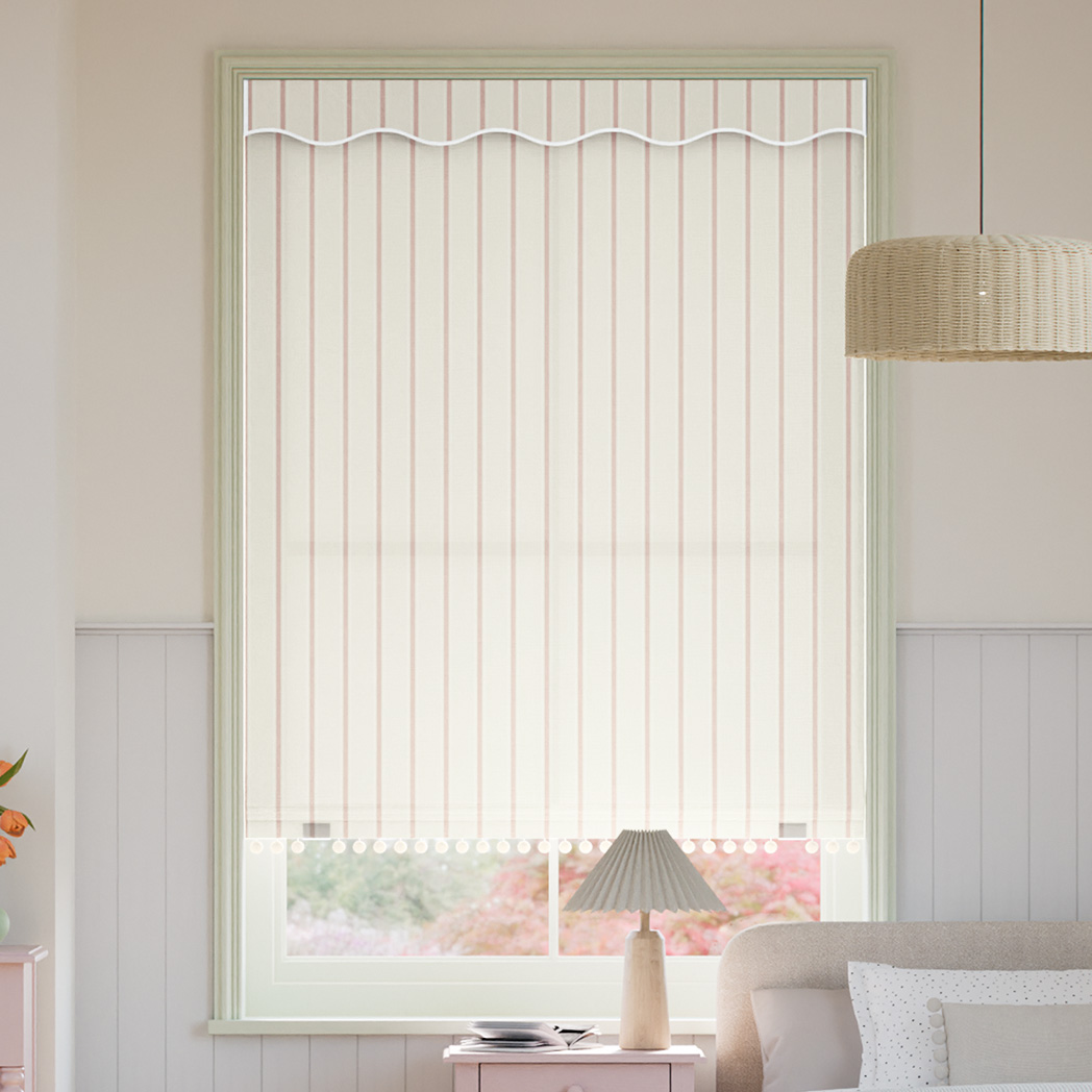 Twill Stripe Blush 16306