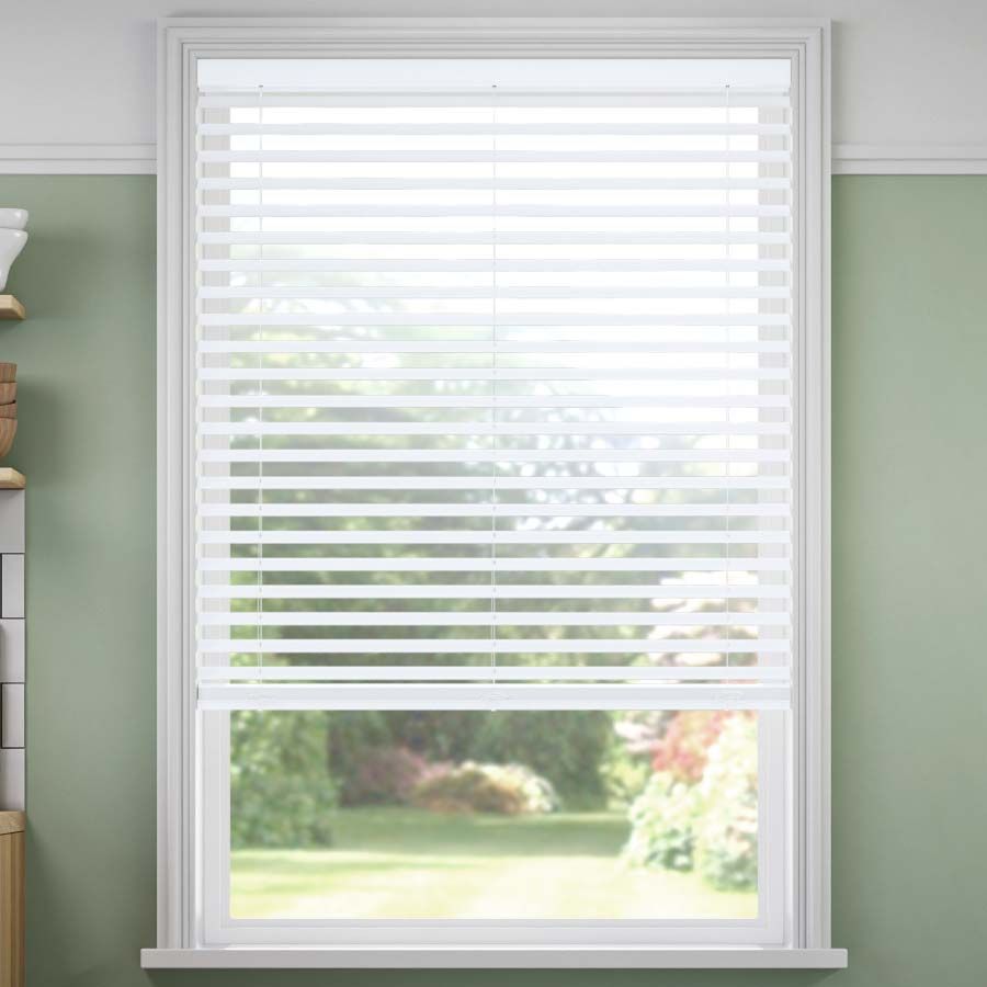  2" SelectWave Cordless Faux Wood Blinds