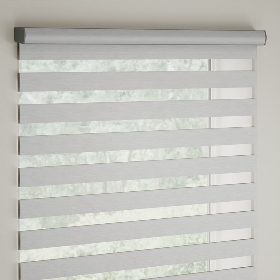 Details about   Ablinds Custom Made Combi/Zebra Roller Blinds White Made in U.S.A. 