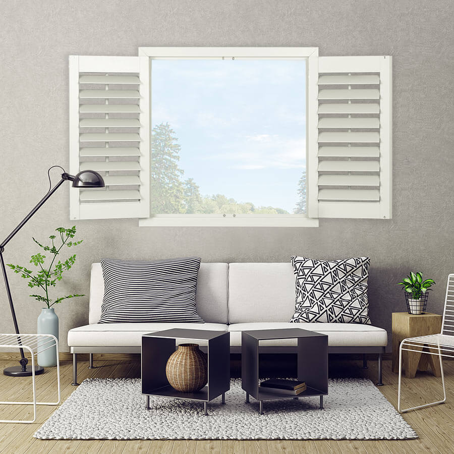 Craftsman Collection - Plantation Window Shutters | SelectBlinds.com